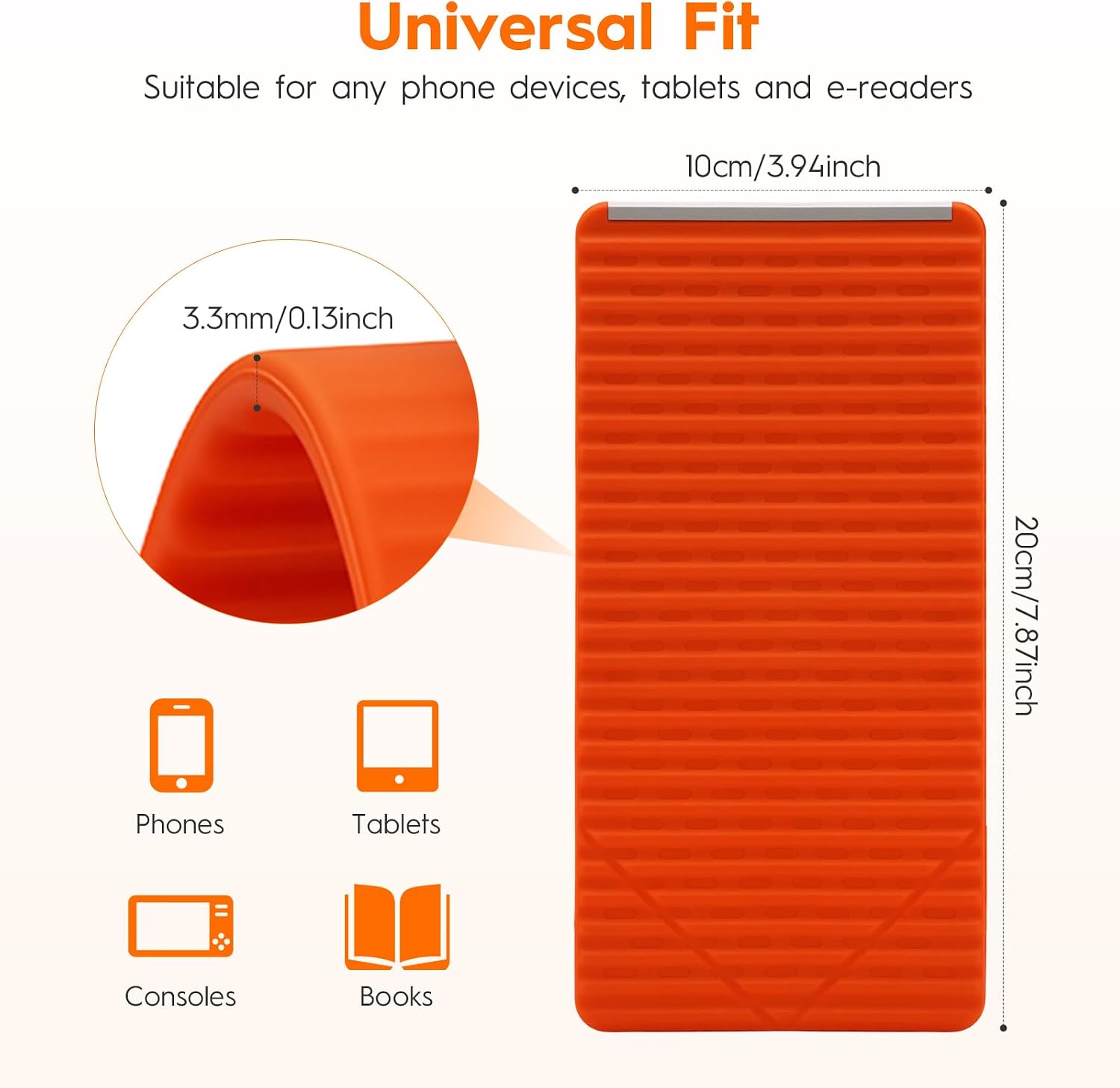 Bendable Silicone Phone Stand — 2 Pack, Foldable
