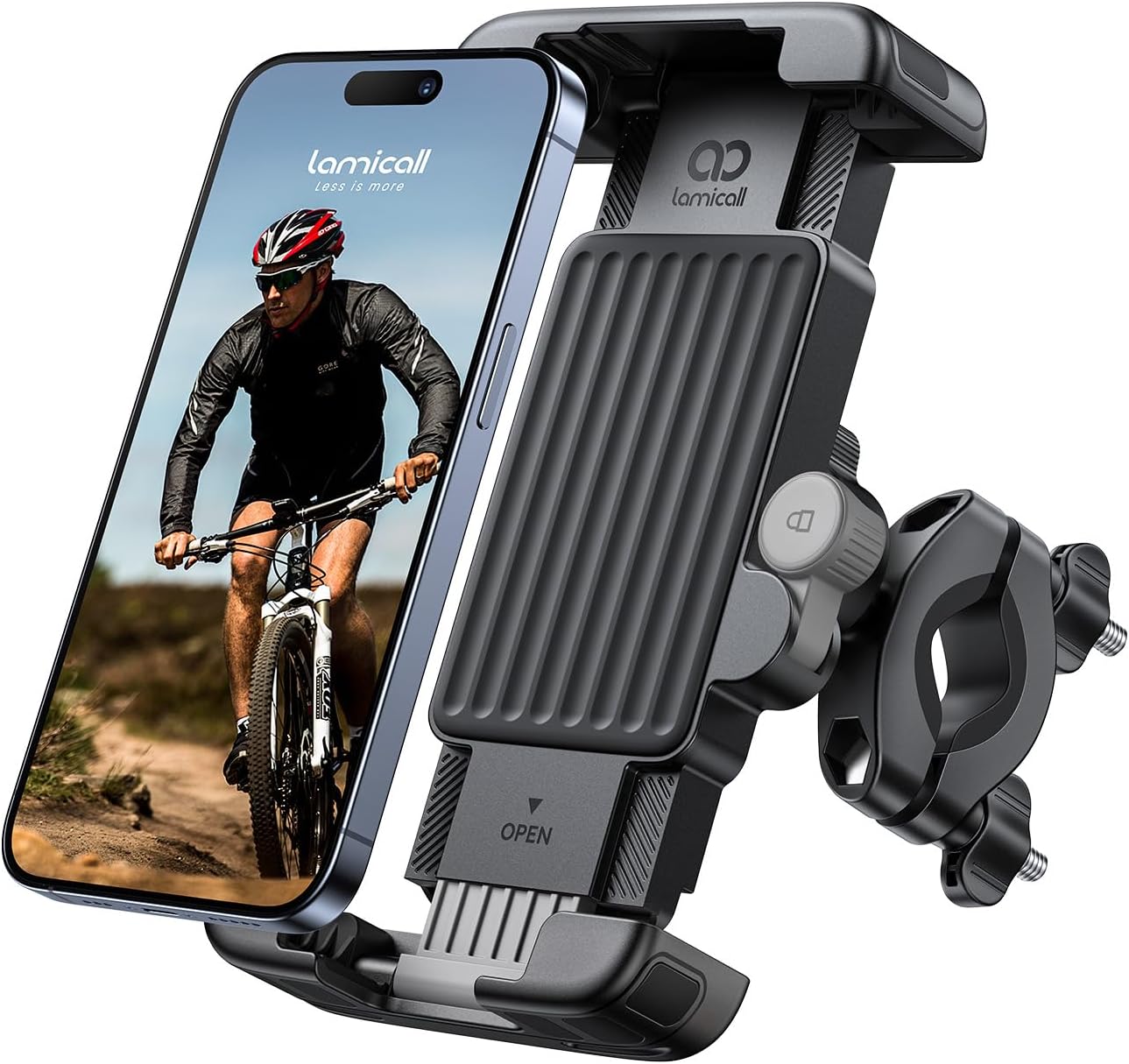 Bike and Motorcycle Phone Mount — Quick Lock Clip