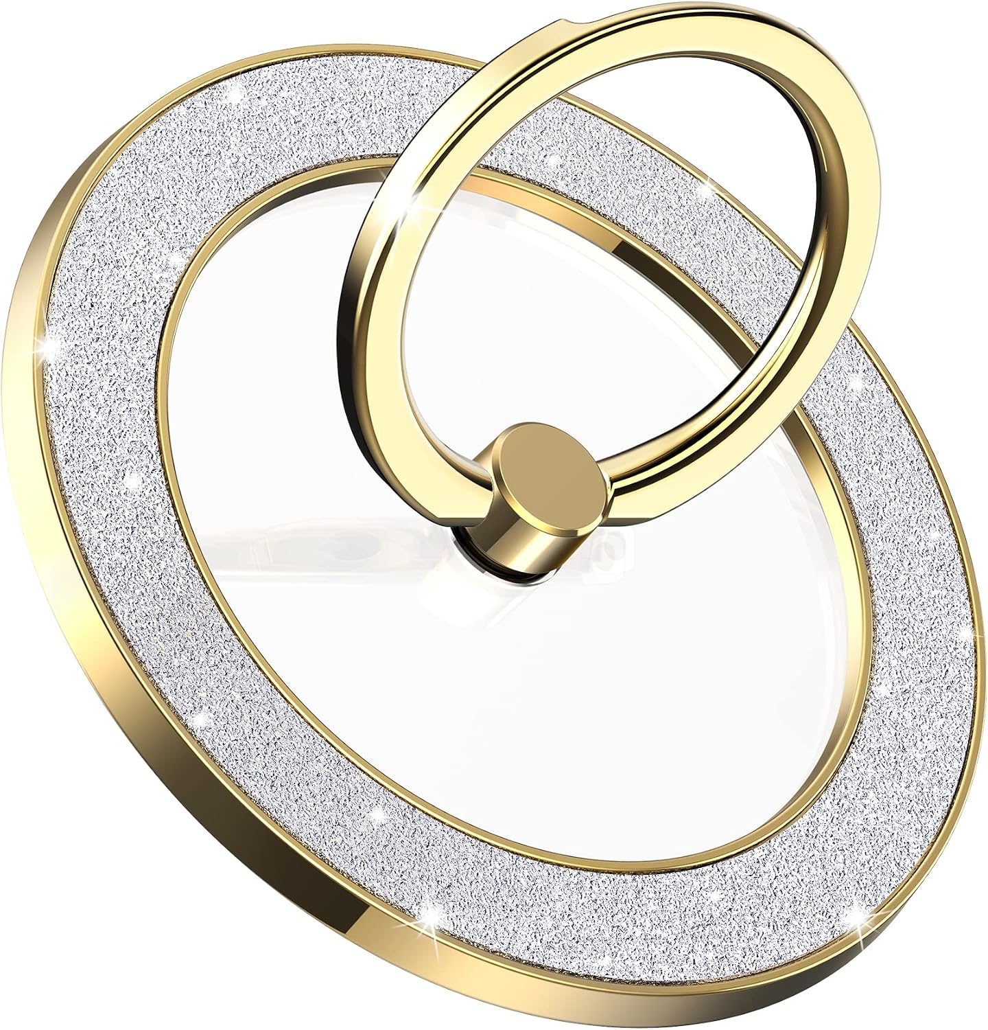 Magnetic Ring Grip for MagSafe — 360° Rotation, Glitter Finish