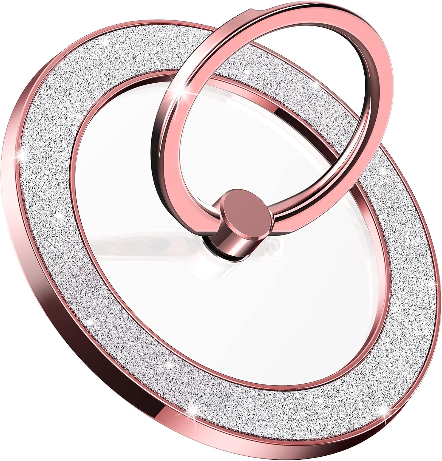 Magnetic Ring Grip for MagSafe — 360° Rotation, Glitter Finish