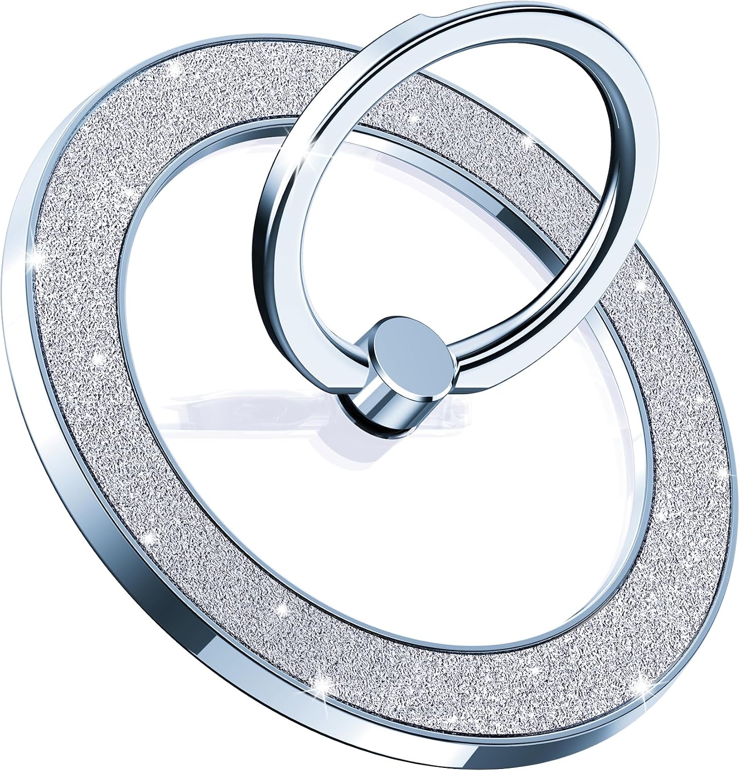 Magnetic Ring Grip for MagSafe — 360° Rotation, Glitter Finish