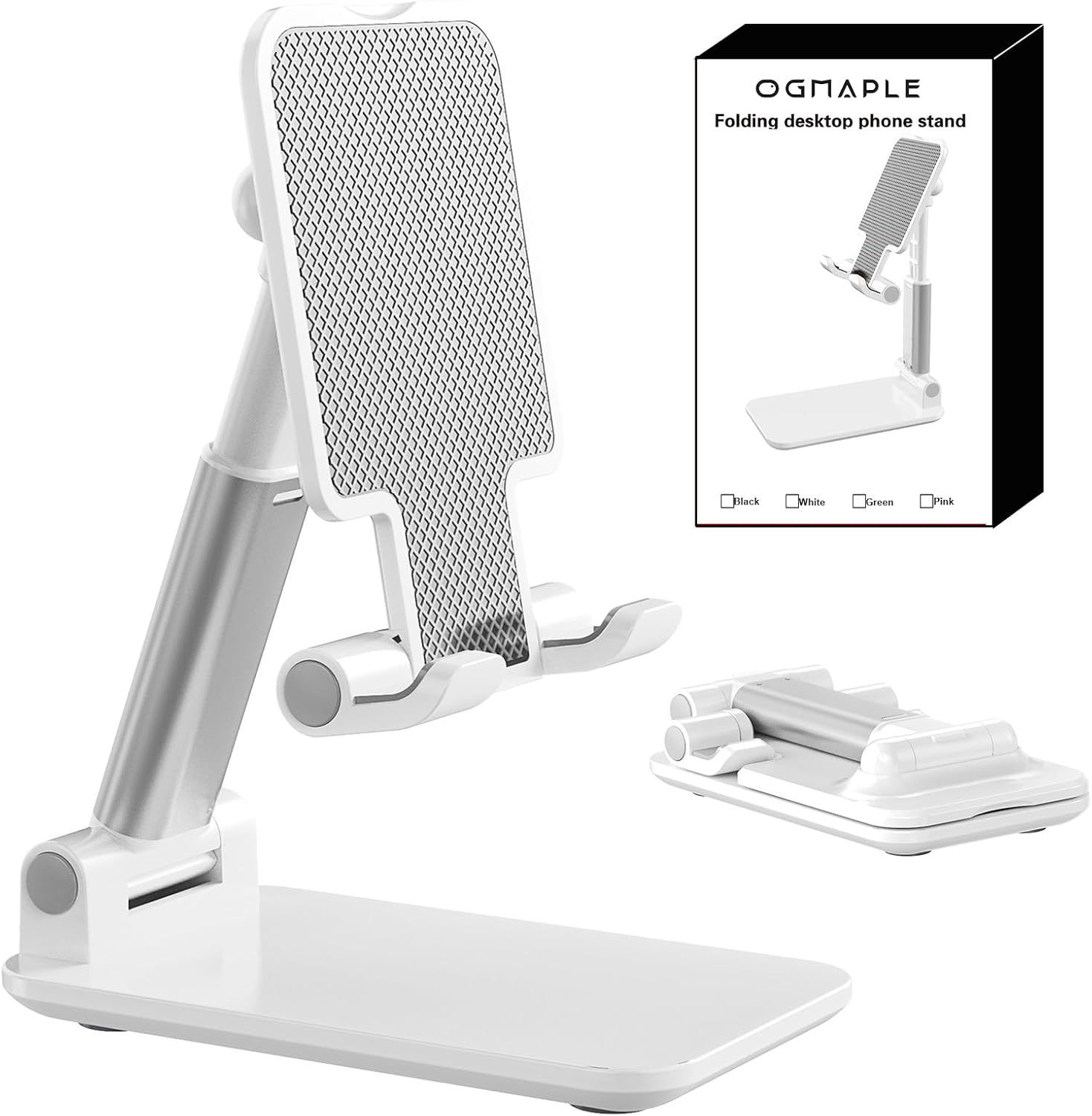 Mini Desk Phone Stand — Foldable, Portable