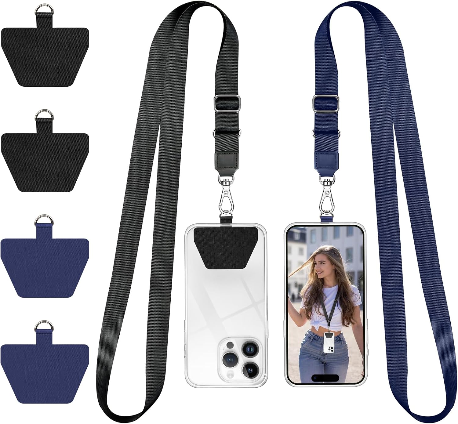 Universal Phone Neck Strap — Adjustable, for Case, Keys and ID