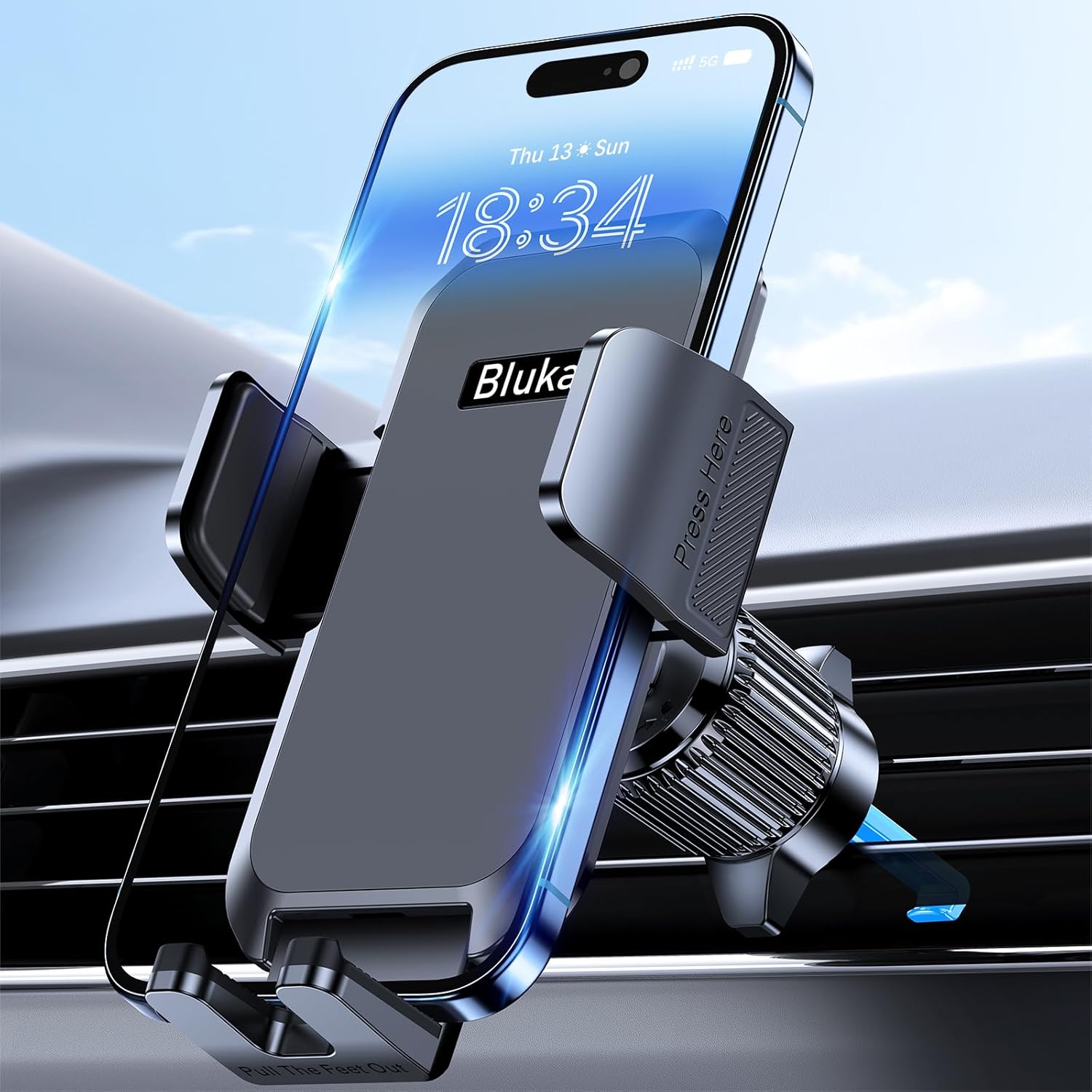 Air Vent Car Phone Mount — Stable Clamp