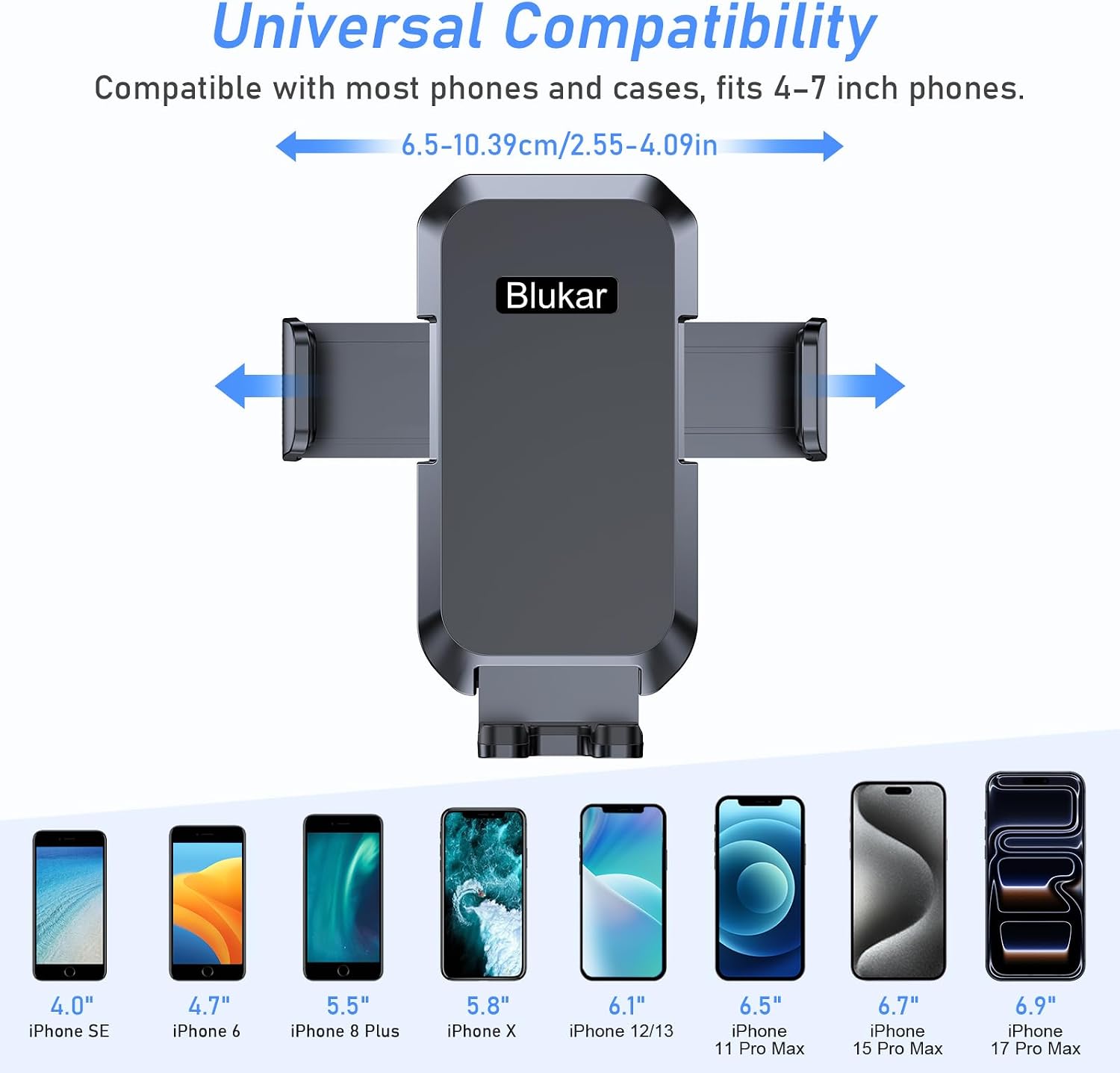 Air Vent Car Phone Mount — Stable Clamp
