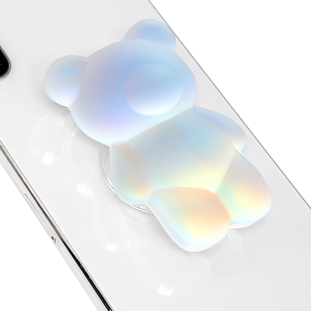 Magnetic Collapsible Phone Grip — 3D Gummy Bear Style