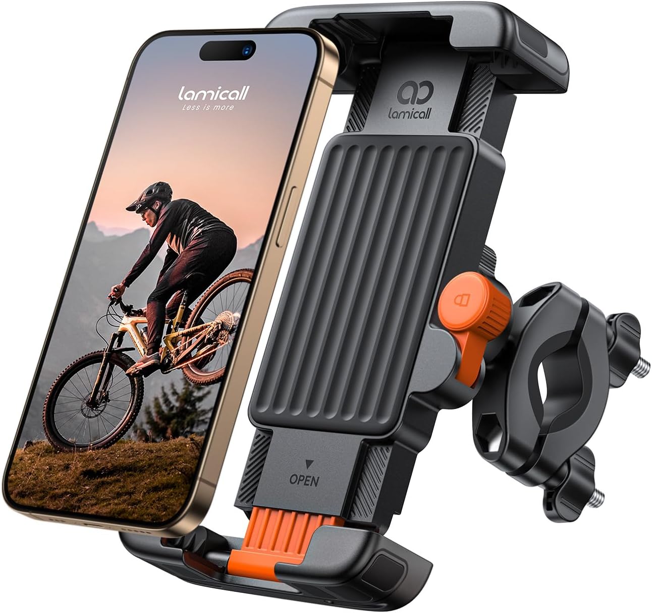Bike and Motorcycle Phone Mount — Quick Lock Clip