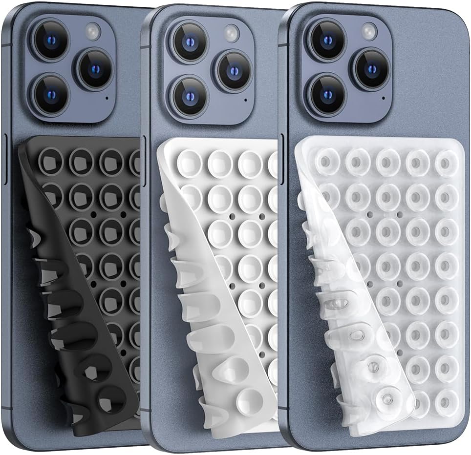 Double-Sided Silicone Suction Phone Mount