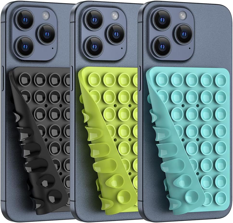 Double-Sided Silicone Suction Phone Mount