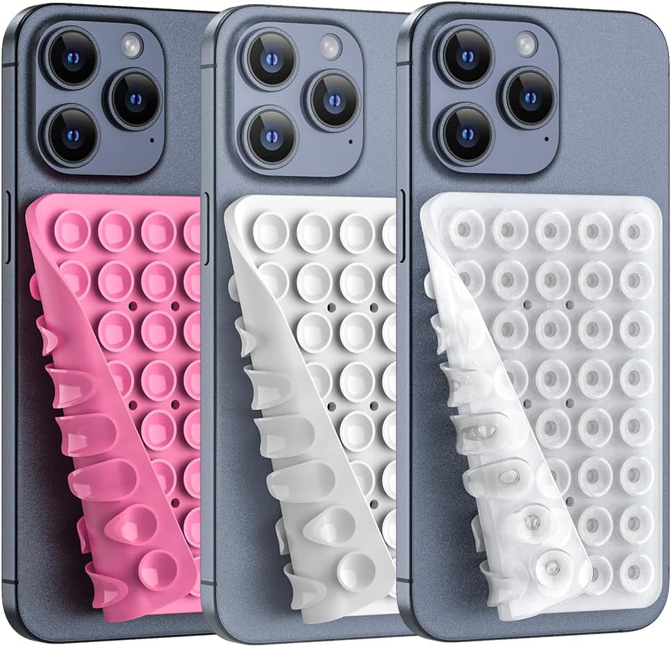 Double-Sided Silicone Suction Phone Mount