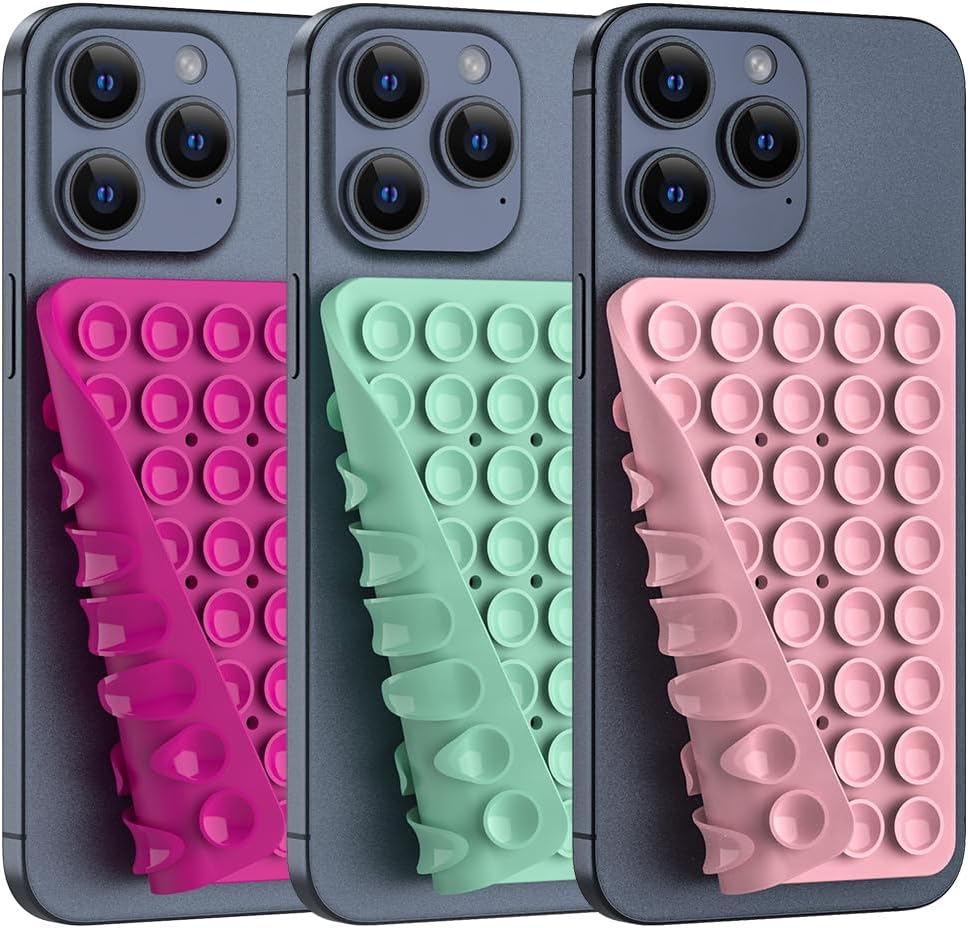 Double-Sided Silicone Suction Phone Mount