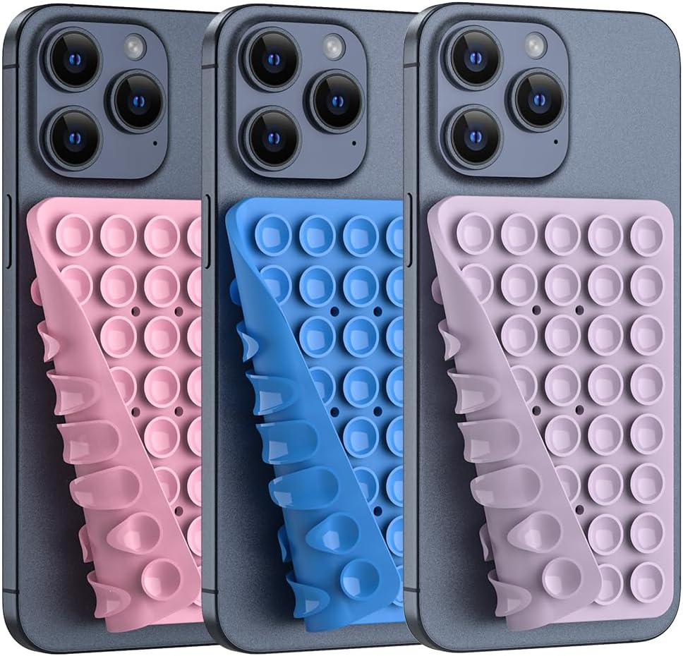 Double-Sided Silicone Suction Phone Mount