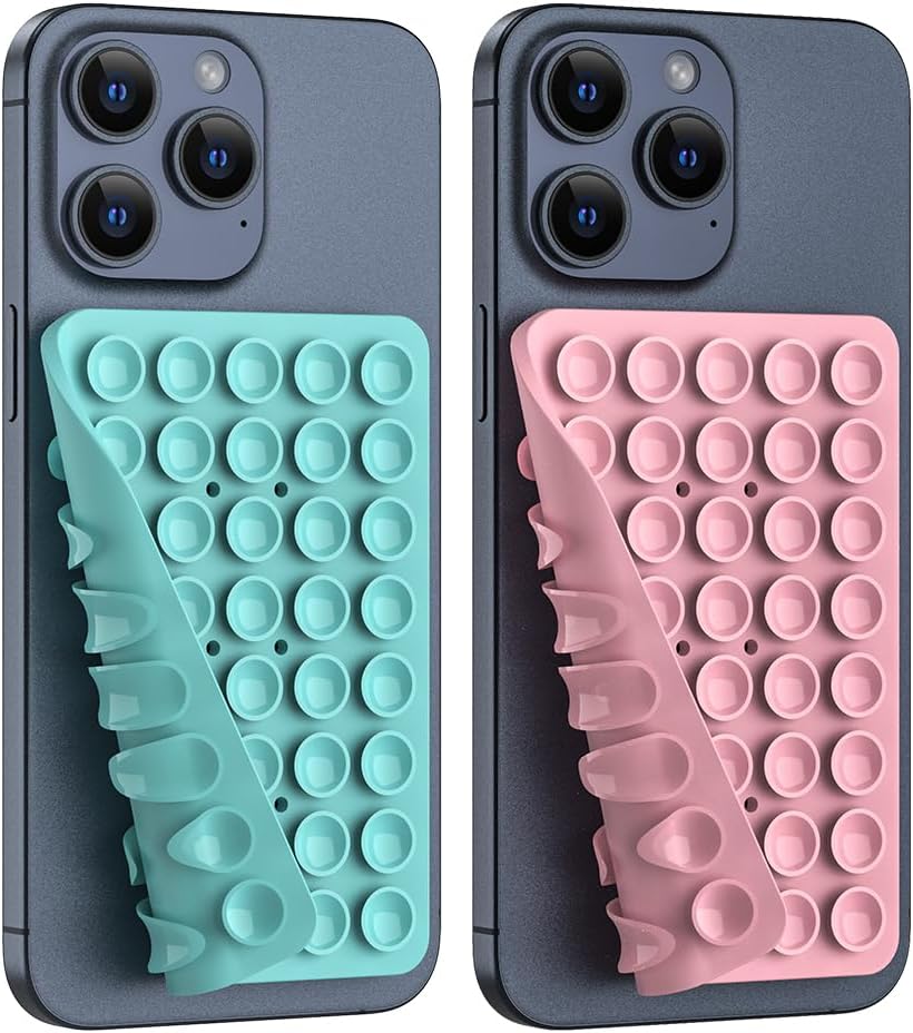 Double-Sided Silicone Suction Phone Mount