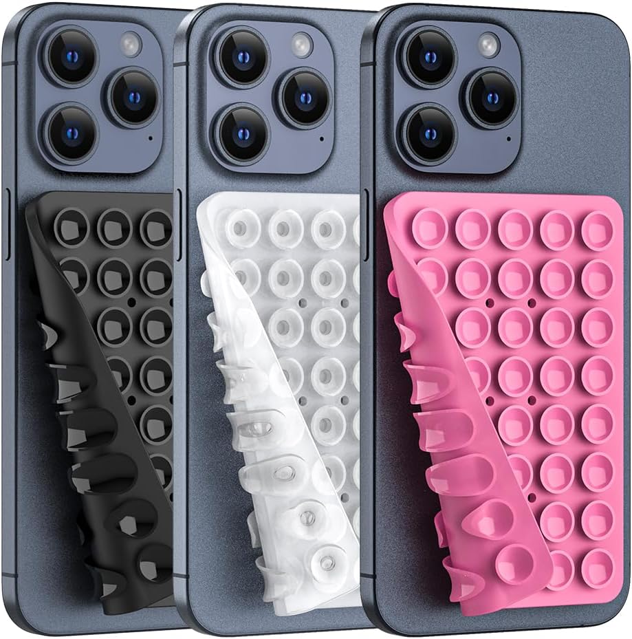 Double-Sided Silicone Suction Phone Mount