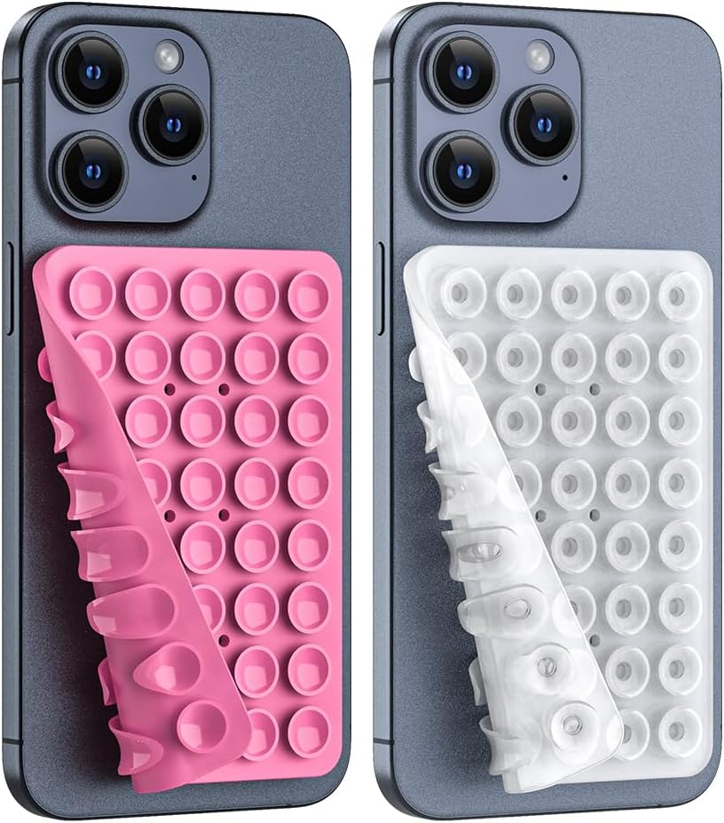 Double-Sided Silicone Suction Phone Mount