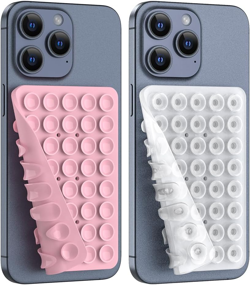 Double-Sided Silicone Suction Phone Mount