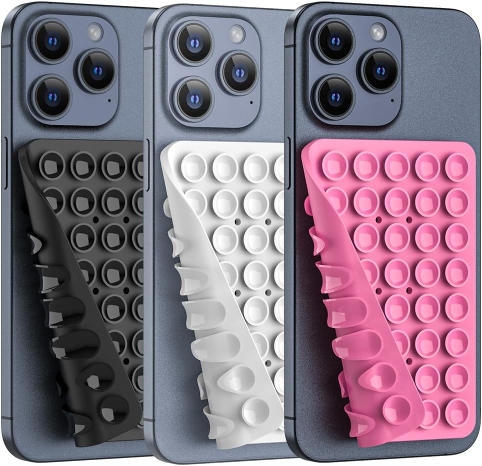Double-Sided Silicone Suction Phone Mount
